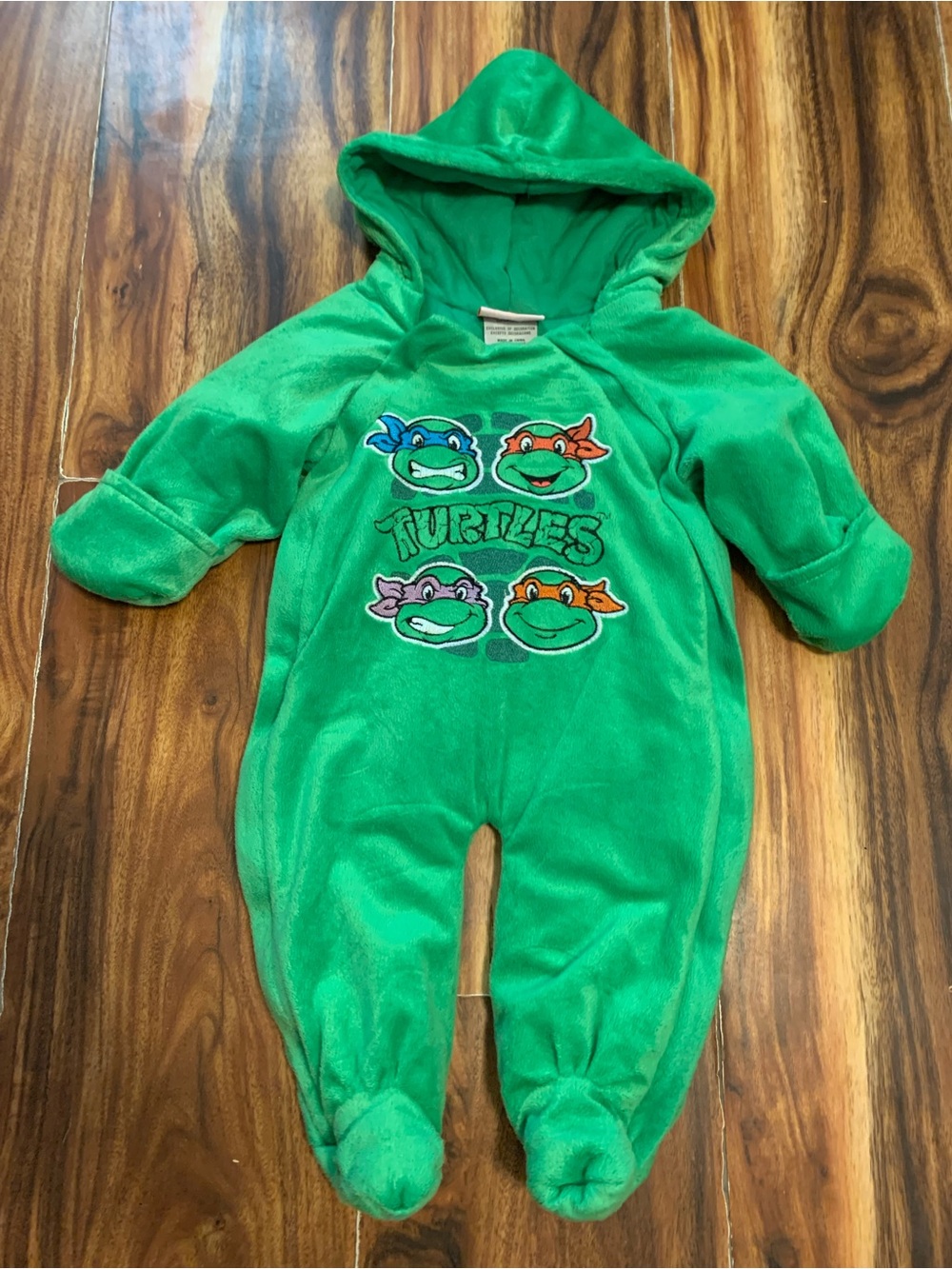 Nickelodeon Teenage Mutant Ninja Turtles Baby Fleece Hooded Sleeper         3986